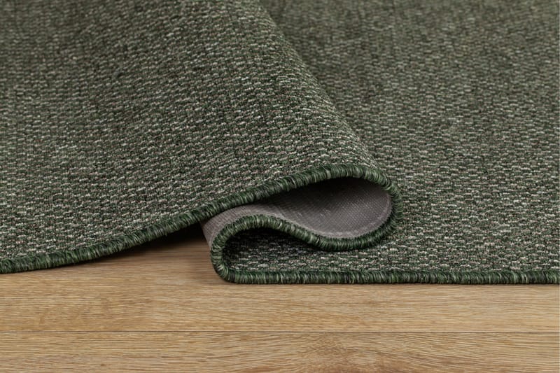 Zeus Flatvävd Matta 80x250 cm - Grön - Products - Textil & mattor - Matta - Flatvävd matta