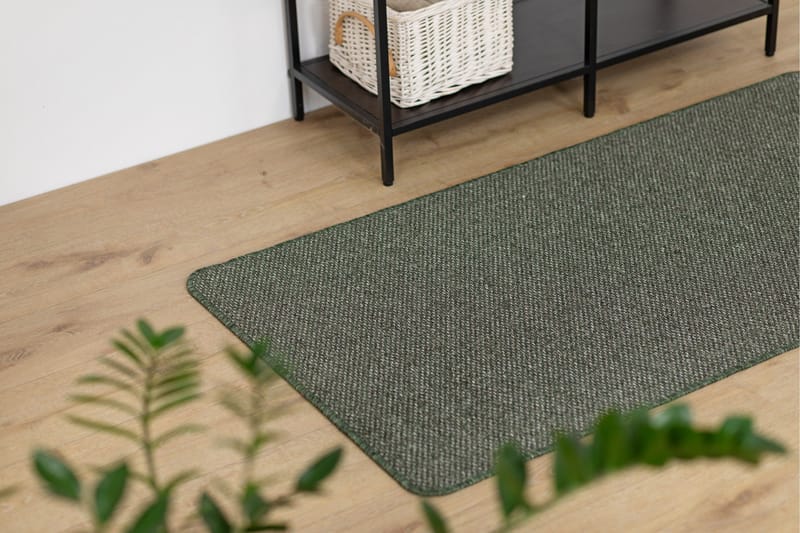 Zeus Flatvävd Matta 80x250 cm - Grön - Products - Textil & mattor - Matta - Flatvävd matta