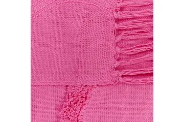 Pläd Khari Rosa - Rosa - Products - Textil & mattor - Filt & pläd