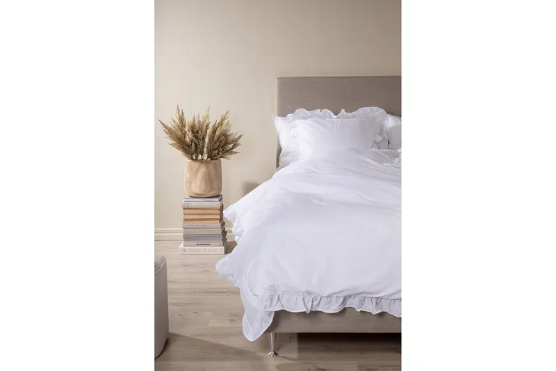 Levi Bäddset 2-Dels 150x200/50x60 cm - Vit - Products - Textil & mattor - Sängkläder - Bäddset & påslakanset - Påslakanset dubbelsäng