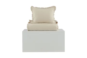 Lias Bäddset 2-Dels 150x200/50x60 cm - Beige - Products - Textil & mattor - Sängkläder - Bäddset & påslakanset - Påslakanset dubbelsäng
