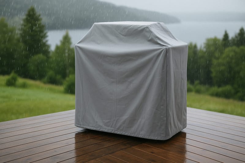 Klas Grillöverdrag 150x100x70 cm - Grå - Products - Utemöbler & utemiljö - Övrigt utemöbler - Möbelskydd - Överdrag utemöbler