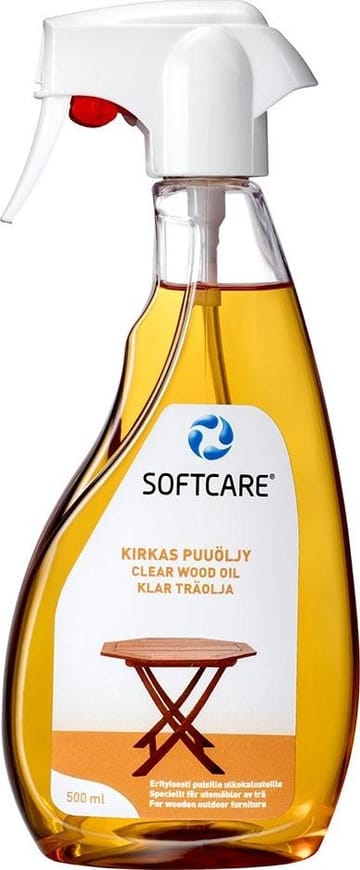 Träolja Softcare Spray 500 ml - teak - Products - Utemöbler & utemiljö - Övrigt utemöbler - Underhåll utemöbler - Möbelvård till trä