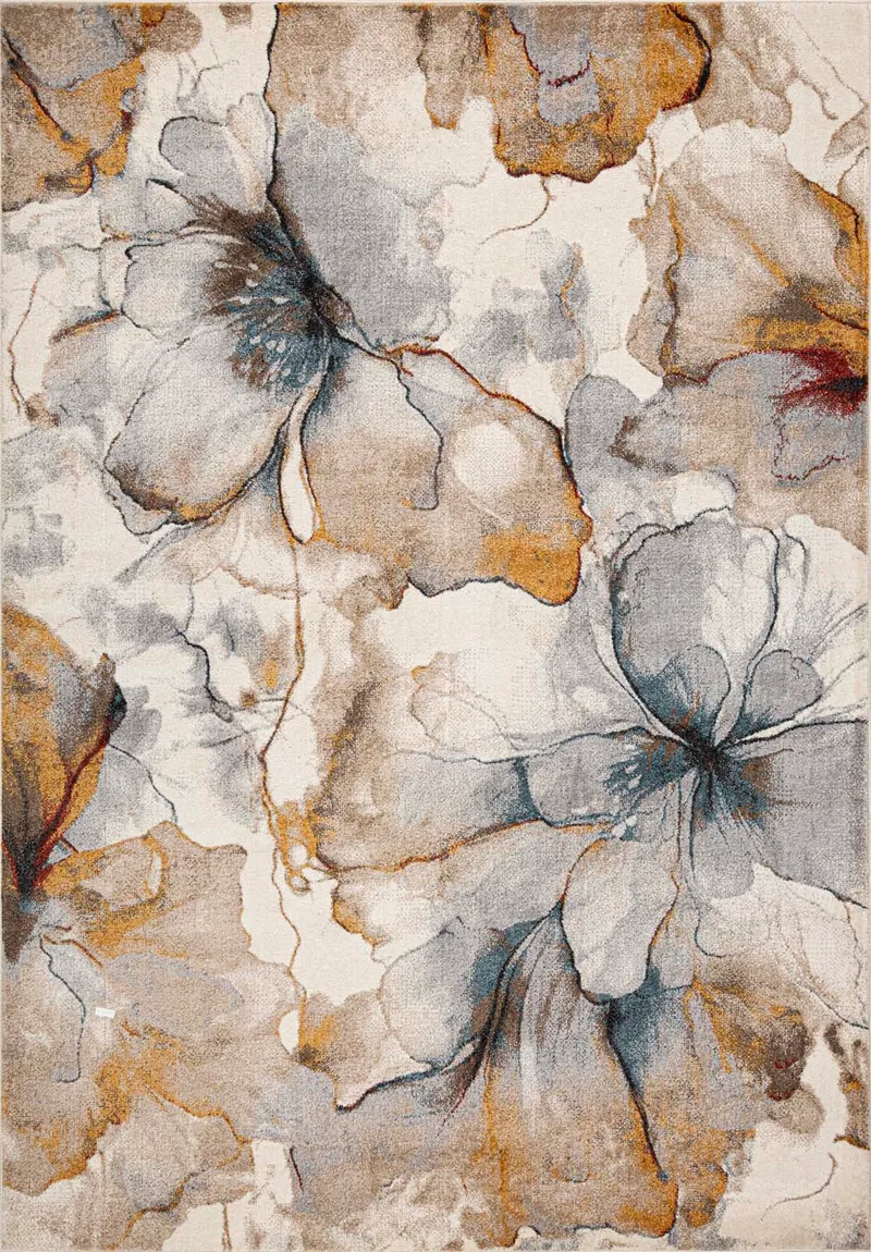 Matta Yelvi 100x150 cm, Beige/orange