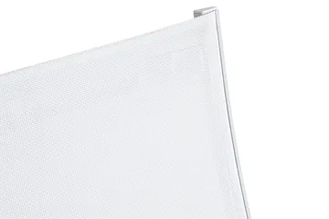 Las Karmstol Utomhus Vegas - Vit/beige - Products - Utemöbler & utemiljö - Balkong & altan - Balkongmöbler - Balkongstol