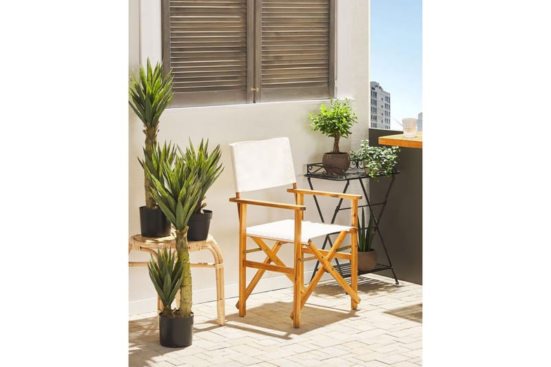 Salve Karmstol Utomhus - Ljusbrun/Vit - Products - Utemöbler & utemiljö - Balkong & altan - Balkongmöbler - Balkongstol