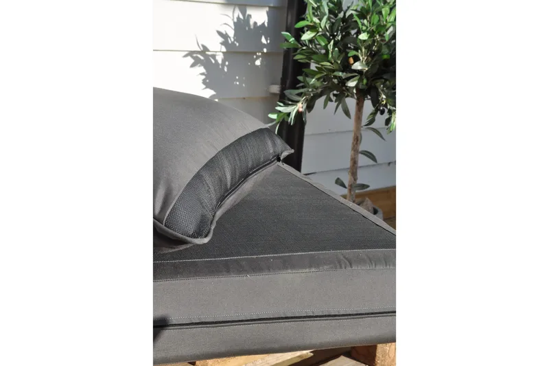 Royal Robin Sitsdyna 60x60 cm Vattenavvisande Svart - Fritab - Products - Utemöbler & utemiljö - Dynor - Sittdyna & ryggdyna utemöbler