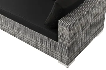 Bahamas utomhus L-soffa höger 8-sits med fåtölj och bord - Grå - Products - Utemöbler & utemiljö - Loungemöbler - Loungeset & loungegrupp