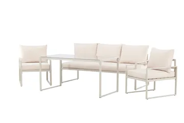 Catania Soffgrupp Utomhus 5-sits - Beige - Products - Utemöbler & utemiljö - Loungemöbler - Loungeset & loungegrupp