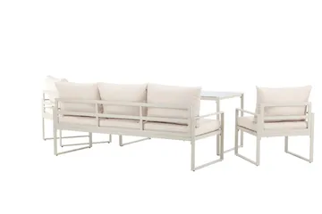Catania Soffgrupp Utomhus 5-sits - Beige - Products - Utemöbler & utemiljö - Loungemöbler - Loungeset & loungegrupp