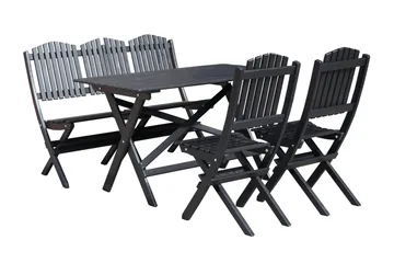 Delpino Utesoffa - Kaffesvart - Products - Utemöbler & utemiljö - Loungemöbler - Loungesoffor