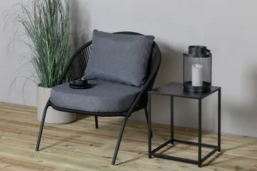 Lindos Utefåtölj Svart - Venture Home - Products - Utemöbler & utemiljö - Loungemöbler - Loungestol utomhus