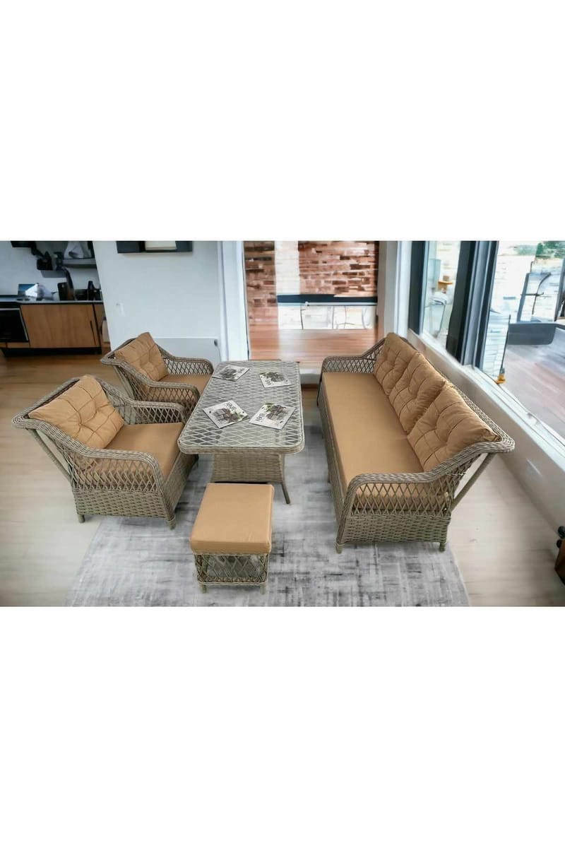 Mississauga Loungegrupp Utomhus - Products - Utemöbler & utemiljö - Loungemöbler - Loungeset & loungegrupp