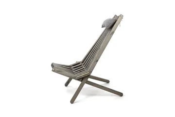 Park Solstol 2 st - Grå - Products - Utemöbler & utemiljö - Loungemöbler - Loungestol utomhus