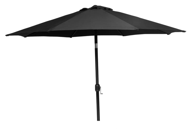 Hillerstorp Parasoll 300 cm ALU Svart, aluminium och polyester