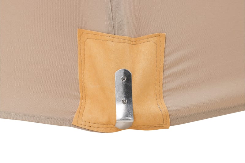 Naxos Parasoll - Brun - Products - Utemöbler & utemiljö - Solskydd - Parasoll - Strandparasoll