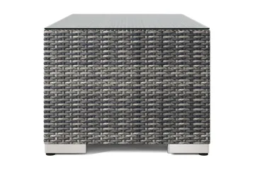 Bahamas Soffbord Utomhus 113x58 cm Konstrotting - Grå - Products - Utemöbler & utemiljö - Utebord & trädgårdsbord - Loungebord & soffbord utomhus