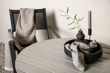 Break Matbord Utomhus Rund 90 cm - Vit - Products - Utemöbler & utemiljö - Utebord & trädgårdsbord - Matbord utomhus