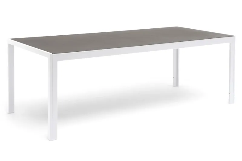 Hillerstorp Hånger Matbord Utomhus 210 cm Vit, Hillerstorp