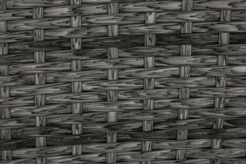 James Utebord 85x145 cm – Matbord utomhus i konstrotting med bordsskiva i Glas - Grå / Vit - Products - Utemöbler & utemiljö - Utebord & trädgårdsbord - Matbord utomhus