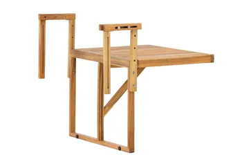 Marion Balkongbord Utomhus 60x45 cm - Trä/Natur - Products - Utemöbler & utemiljö - Utebord & trädgårdsbord - Matbord utomhus