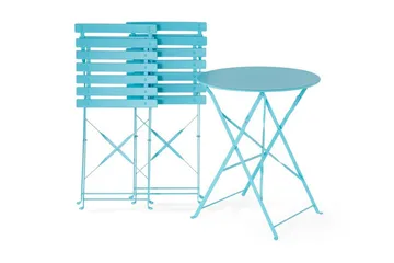 Fiori Balkongset 52 cm - Blå - Products - Utemöbler & utemiljö - Utegrupp - Cafegrupp & cafeset
