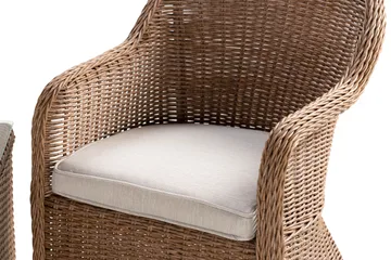 Marcus Caféset med 2 Light Fåtöljer m Dyna - Natur - Products - Utemöbler & utemiljö - Utegrupp - Cafegrupp & cafeset