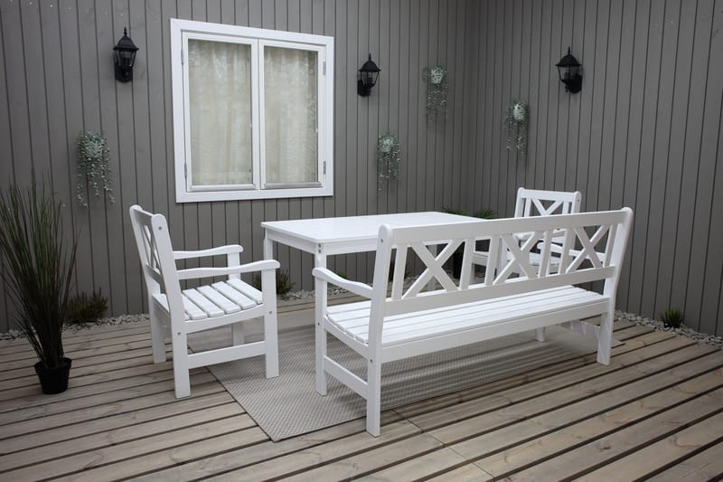 Olivo Matgrupp Utomhus - Vit - Products - Utemöbler & utemiljö - Utegrupp - Matgrupp utomhus