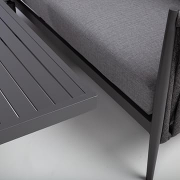 Trädgårdsmöbelset Ängros Hörnsoffa och bord - grå - Products - Utemöbler & utemiljö - Utegrupp - Cafegrupp & cafeset
