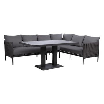 Trädgårdsmöbelset Ängros Hörnsoffa och bord - grå - Products - Utemöbler & utemiljö - Utegrupp - Cafegrupp & cafeset