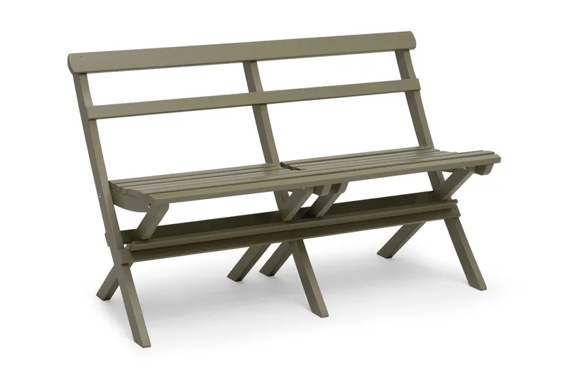 Hillerstorp Torpet Utebänk, Grön