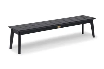 Hillerstorp Utestoltö Bänk Utomhus Svart - Svart - Products - Utemöbler & utemiljö - Utesoffa - Trädgårdsbänk & utebänk