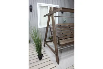 Pelle 3-sits Hammock utan tak - Brun - Products - Utemöbler & utemiljö - Utesoffa - Hammock