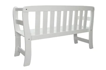 Rosenberg Utesoffa - Vit - Products - Utemöbler & utemiljö - Utesoffa - Trädgårdsbänk & utebänk