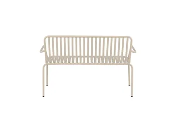 Peking Utebänk - Beige - Products - Utemöbler & utemiljö - Utesoffa - Trädgårdsbänk & utebänk