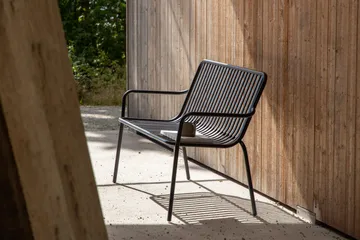 Peking Utebänk - Svart - Products - Utemöbler & utemiljö - Utesoffa - Trädgårdsbänk & utebänk