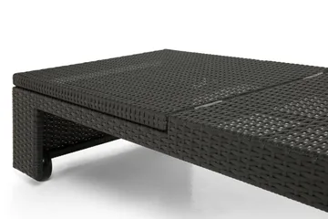 Bahamas Solsäng - Svart - Products - Utemöbler & utemiljö - Utestol & trädgårdsstol - Solsäng & solvagn