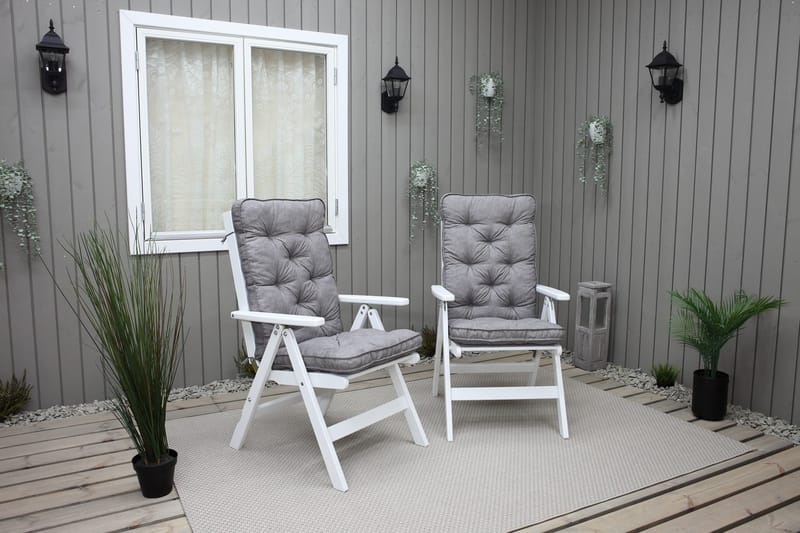 Grevie Positionsstol - Vit - Products - Utemöbler & utemiljö - Utestol & trädgårdsstol - Positionsstol