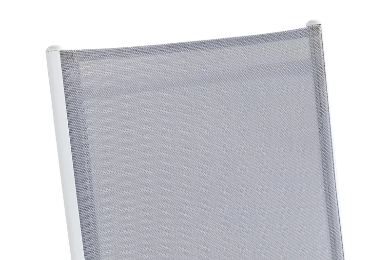 Maggie Fällbar Positionsstol utomhus i aluminium - Vit/grå - Products - Utemöbler & utemiljö - Utestol & trädgårdsstol - Positionsstol