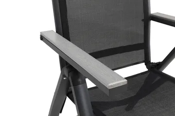 Monaco Light Positionsstol - Svart/grå - Products - Utemöbler & utemiljö - Utestol & trädgårdsstol - Positionsstol