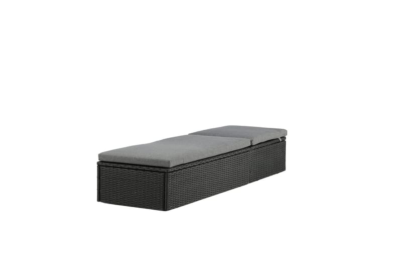 Quad Solsäng - Svart - Products - Utemöbler & utemiljö - Utestol & trädgårdsstol - Solsäng & solvagn