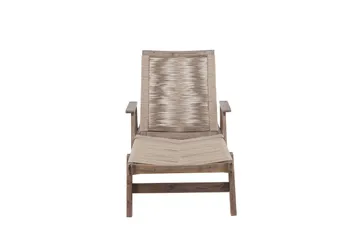 Little John Solstol 200x72 cm - Brun - Products - Utemöbler & utemiljö - Utestol & trädgårdsstol - Solstol