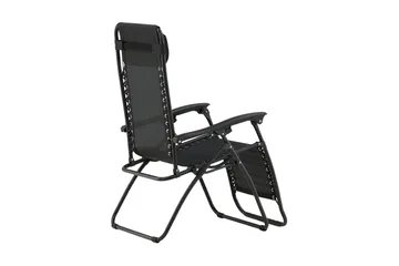 Melker Stol - Svart - Products - Utemöbler & utemiljö - Utestol & trädgårdsstol - Solstol - Baden baden stol