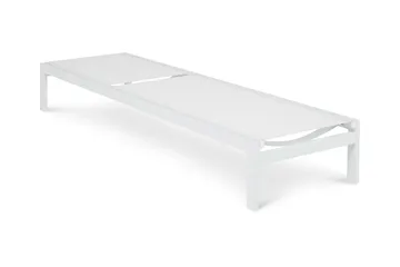 Tunis Solsäng - Vit - Products - Utemöbler & utemiljö - Utestol & trädgårdsstol - Solsäng & solvagn