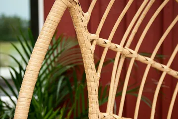 Viga Hängstol Utomhus - Svart/Natur - Products - Utemöbler & utemiljö - Utestol & trädgårdsstol - Hängfåtölj & hängstol utomhus