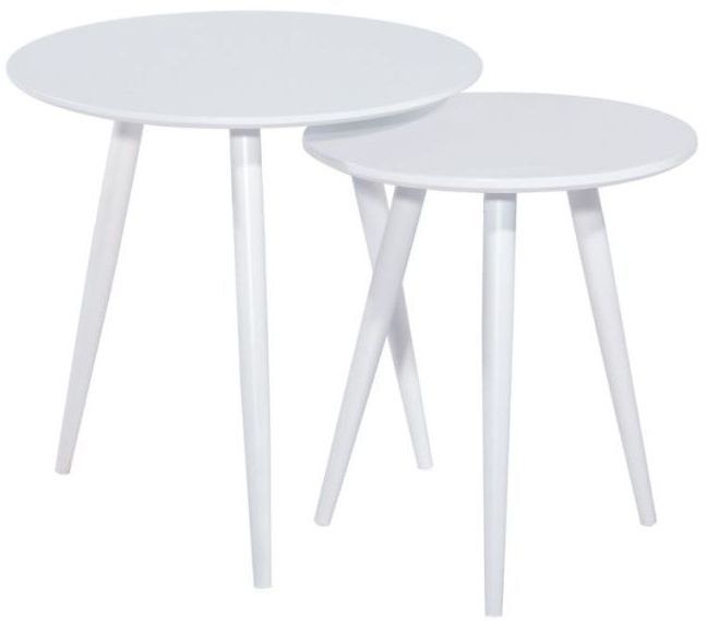 Pinottava p�yt� Milo - Valkoinen