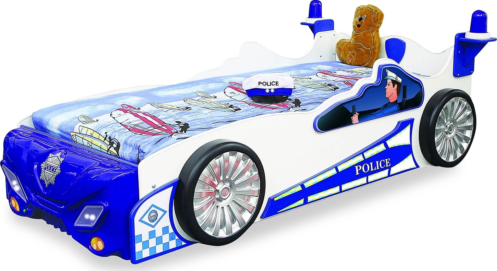 Poliisi-lastens�nky - 90x200 cm