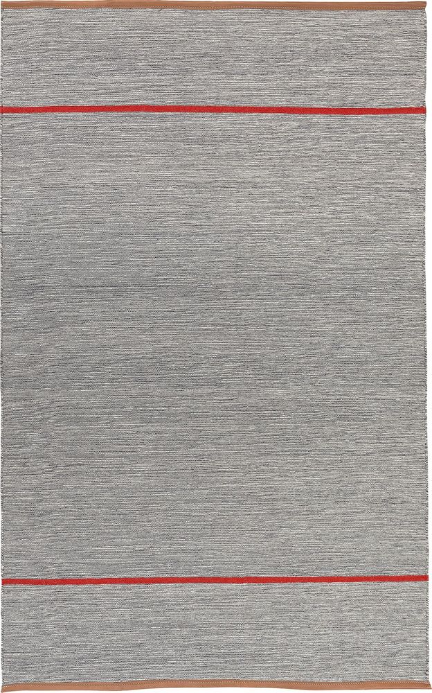 Kilim matto Sisilia - Harmaa - Punainen-XX cm Kilim matto Sisilia - Harmaa - Punainen-XX cm