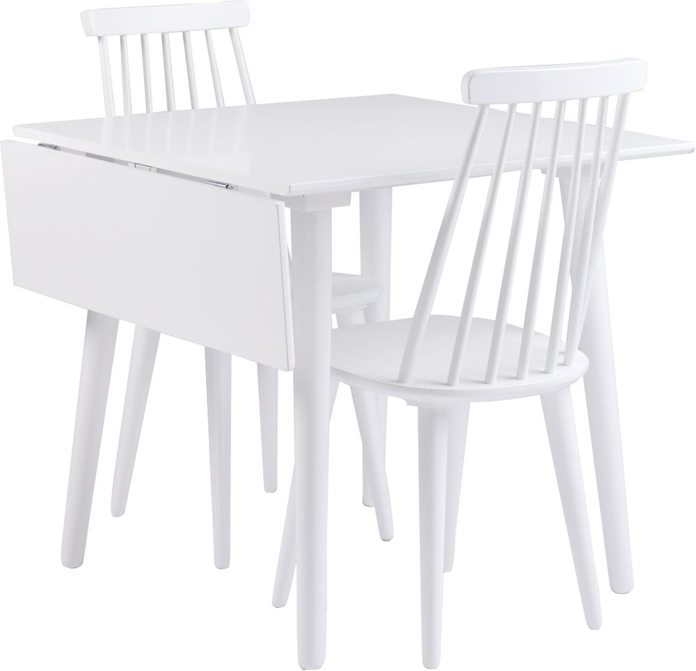 Dalsland taitettava p�yt� 80-105 cm - Valkoinen