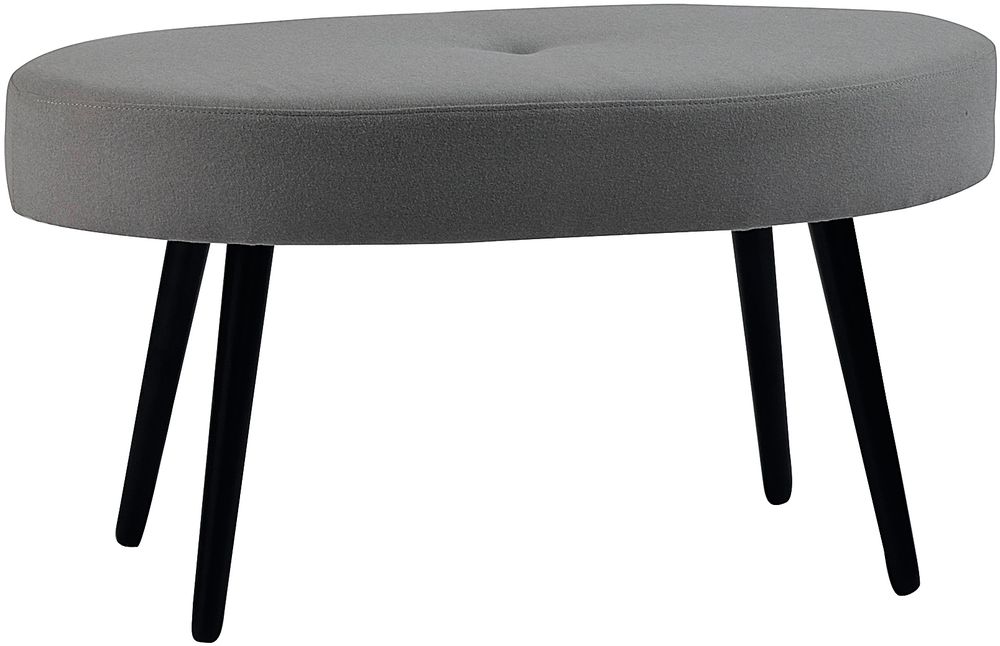 Soikea Candy-jakkara 90 cm - Harmaa/musta